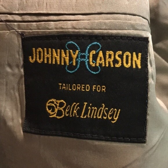 Johnny Carson mens business casual tweed button up blazer coat size 42 - Picture 9 of 13